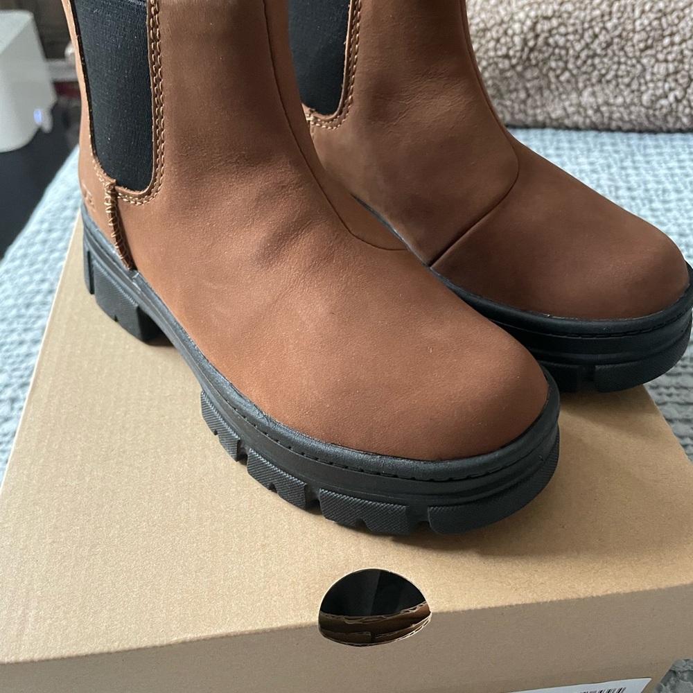 UGG Tan Chelsea Boots